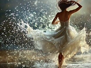 唯美飘逸活力梦幻