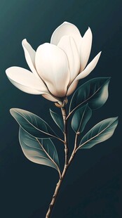 3d简约花