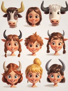 小牛头像