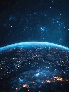 3d地球宇宙星球背景