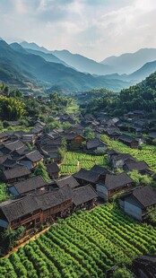 龙脊梯田景区建筑