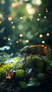 甲虫高清图