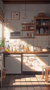 午后的厨房