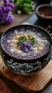 紫山药粥