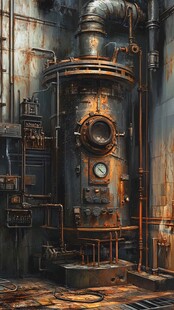 工业场景工业题材