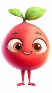 番茄卡通形象ip