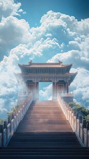 古风仙境天上宫阙