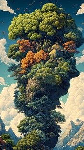 3d立体插画风格