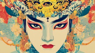 京剧新中式装饰画