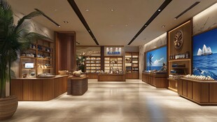 海产专卖店店面设计