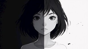 青春题材漫画人物