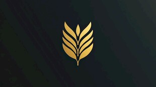 金色麦logo穗