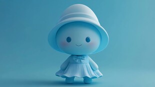 蘑菇拟人形象设计