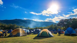 内山野营地