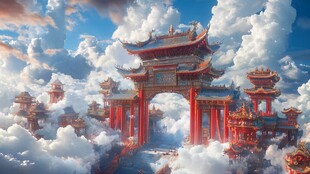 古风仙境天上宫阙
