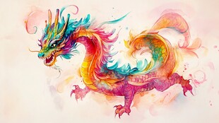 龙年插画合集