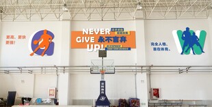 体育馆文化墙