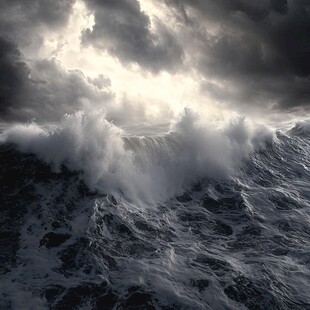 书法贴图大风大浪