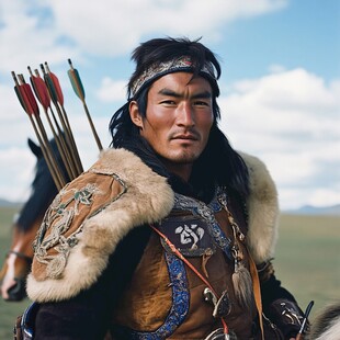 蒙古人男人