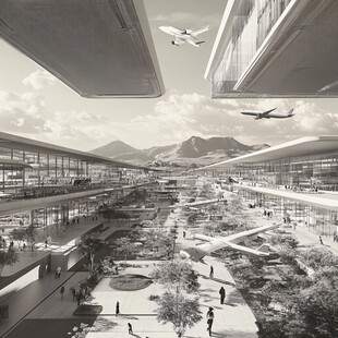 魅力挪威市悬浮岛设计