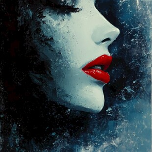 化妆整容背景装饰画