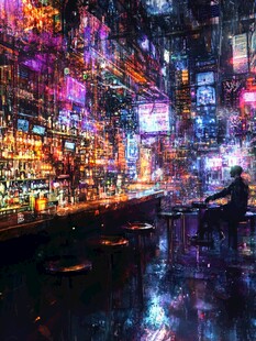 酒吧概念图