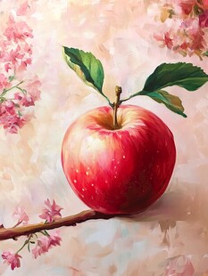 苹果艺术画