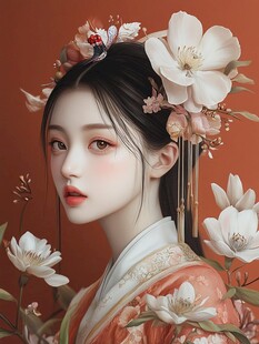 写实人物插画