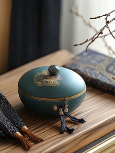 鎏金银龟盒储存茶茶盒