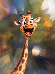 快乐长颈鹿