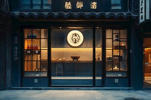 茶具店设计