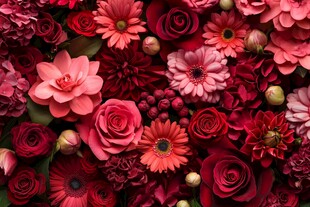 3d立体花壁纸