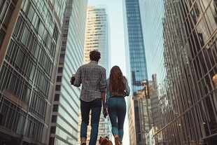 情侣都市生活都市白领