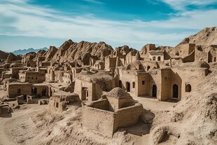 新疆吐峪麻扎村吐峪沟