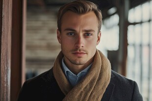 优雅高贵帅气人像