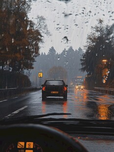 雨天行车