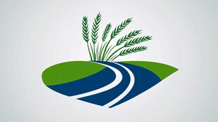 农业大米小麦logo