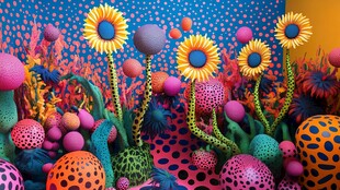 3d立体唯美花卉