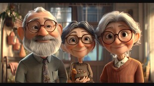 幸福一家人动画