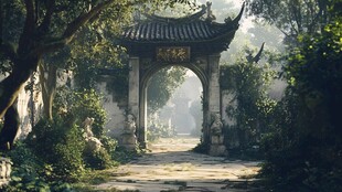 古风场景概念图