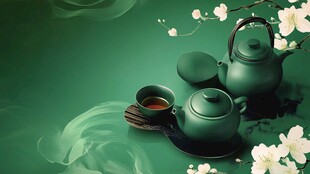 茶主题画面