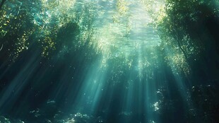 水下的阳光