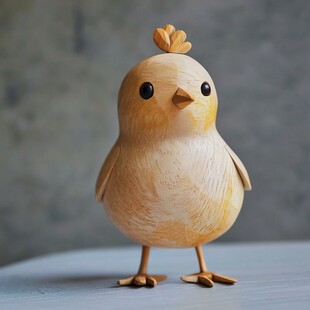 仿真小鸟玩具摆件