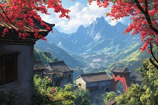 古风动画场景