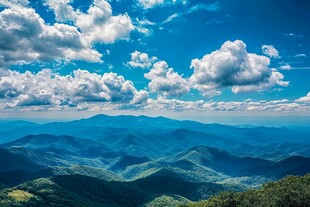 蓝岭山脉