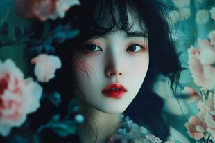 仙气清冷少女壁纸图片