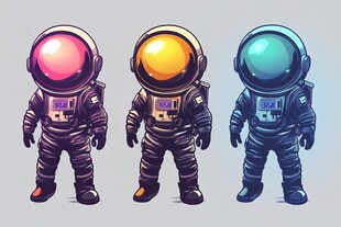 宇航员形象ip