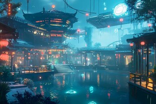 赛博朋克世界
