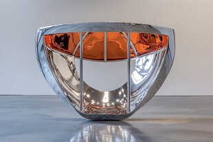 水晶立方体圆形座椅