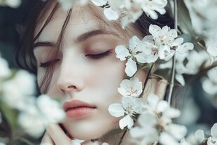 唯美花间美人